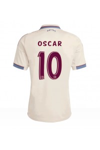Ajax Oscar Gloukh #10 Jalkapallovaatteet Kolmaspaita 2025-26 Lyhythihainen